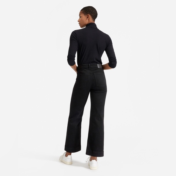 Everlane The Button-Fly Wide-Leg Jean - Picture 7 of 11